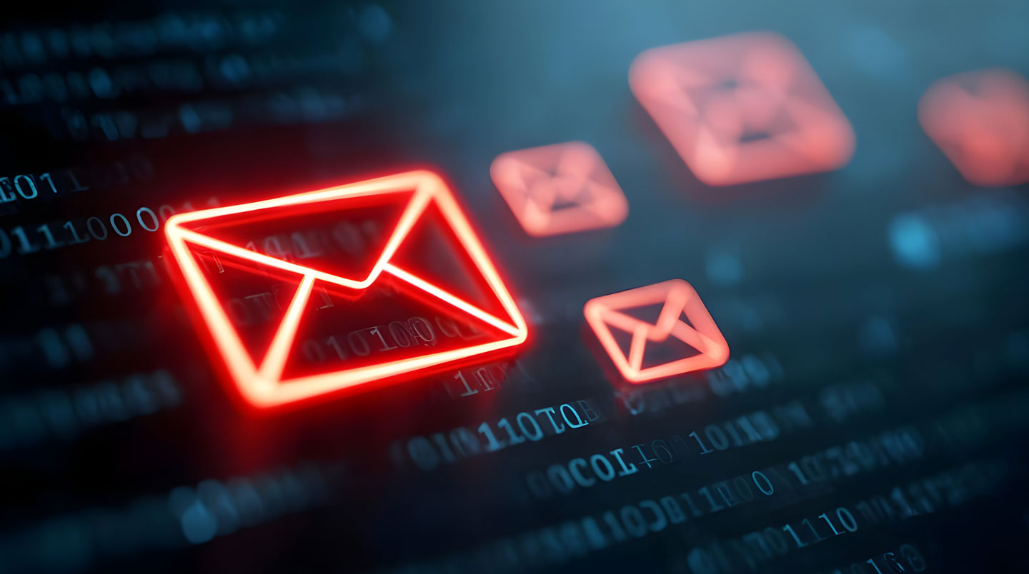 Illustration d'un incident informatique sur un poste utilisateur avec confirmation d'envoi validée côté serveur